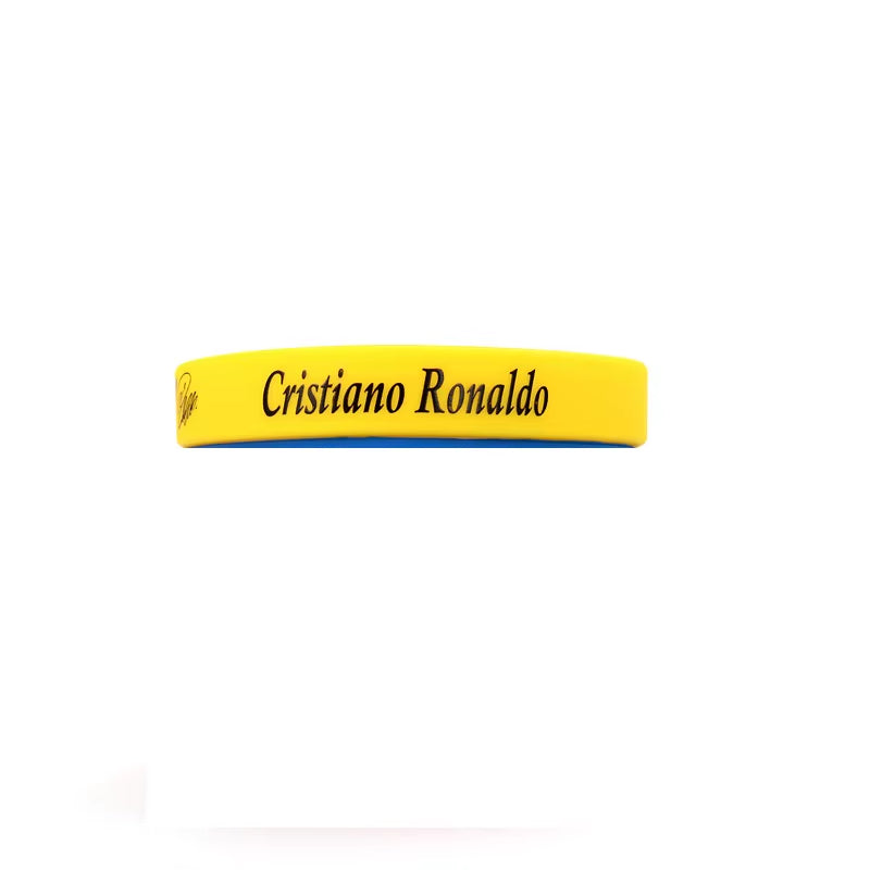 Cristiano Ronaldo Silicone Sports Wristband - Football Fan Accessory