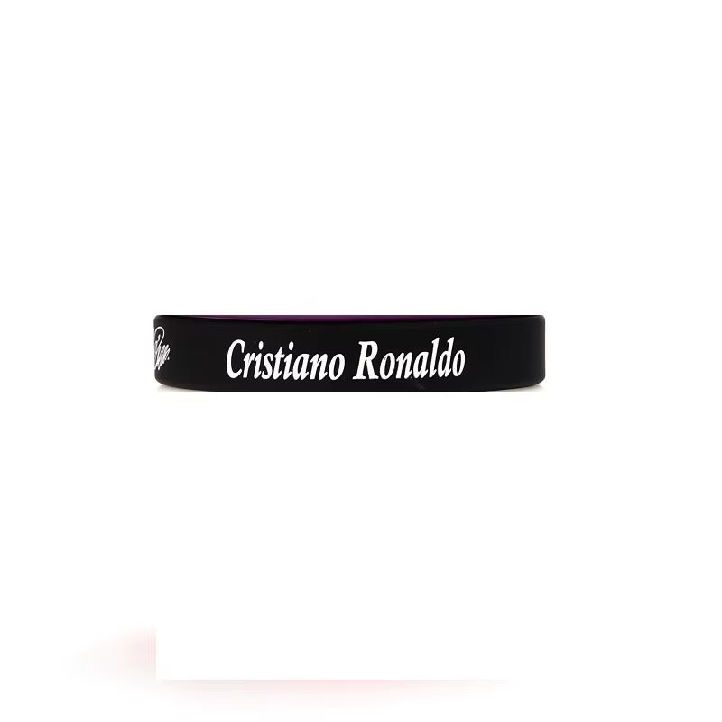 Cristiano Ronaldo Silicone Sports Wristband - Football Fan Accessory