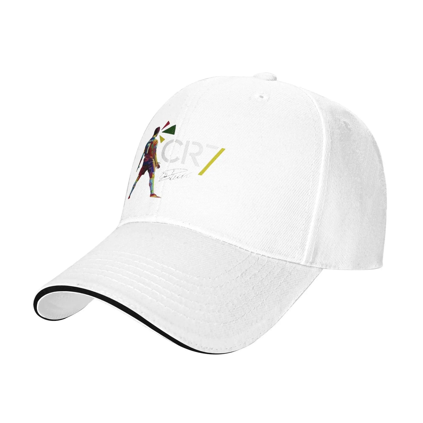 CR7 Ronaldo Signature Adjustable Hat - Unisex Fashion Baseball Cap for Autumn and Sun Protection