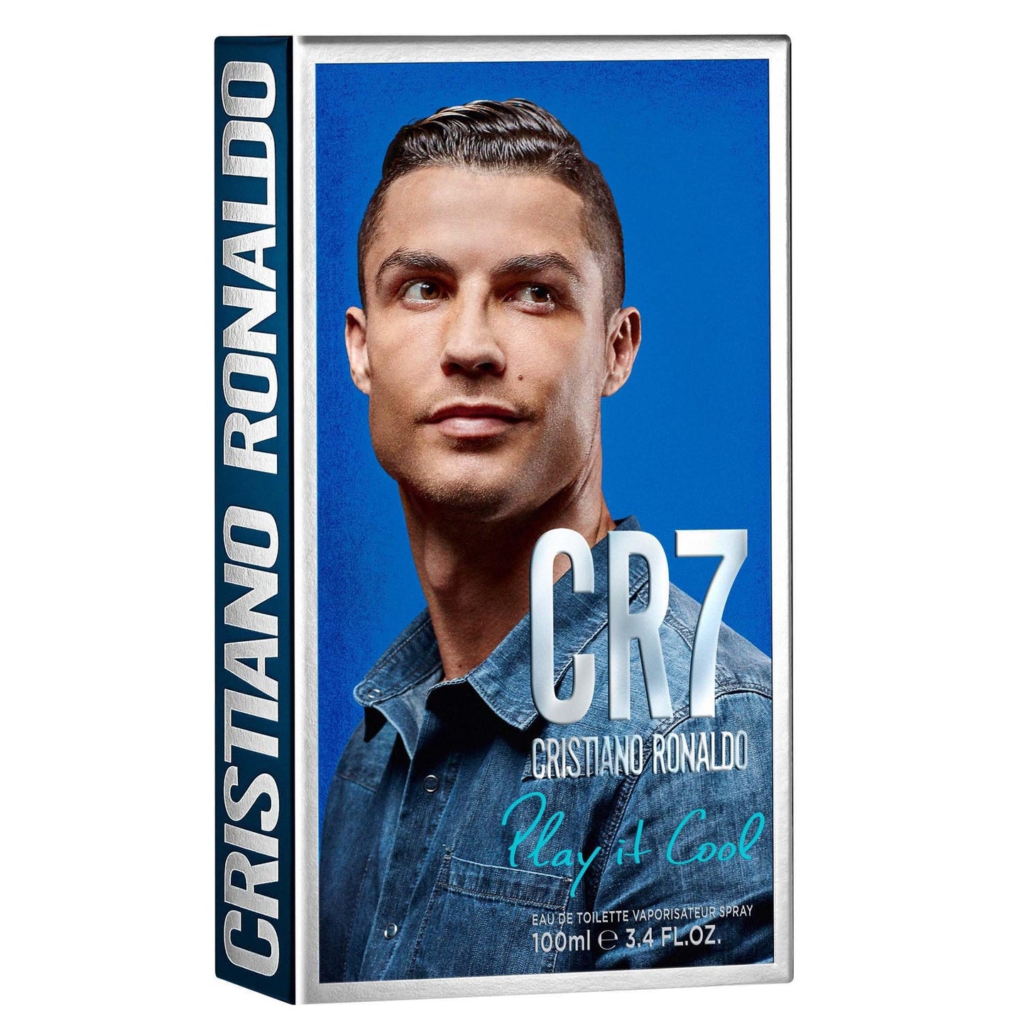 Cristiano Ronaldo Cr7 Play It Cool Edt Spray 3.4 Oz Men, 3.4 Oz