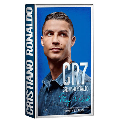 Cristiano Ronaldo Cr7 Play It Cool Edt Spray 3.4 Oz Men, 3.4 Oz