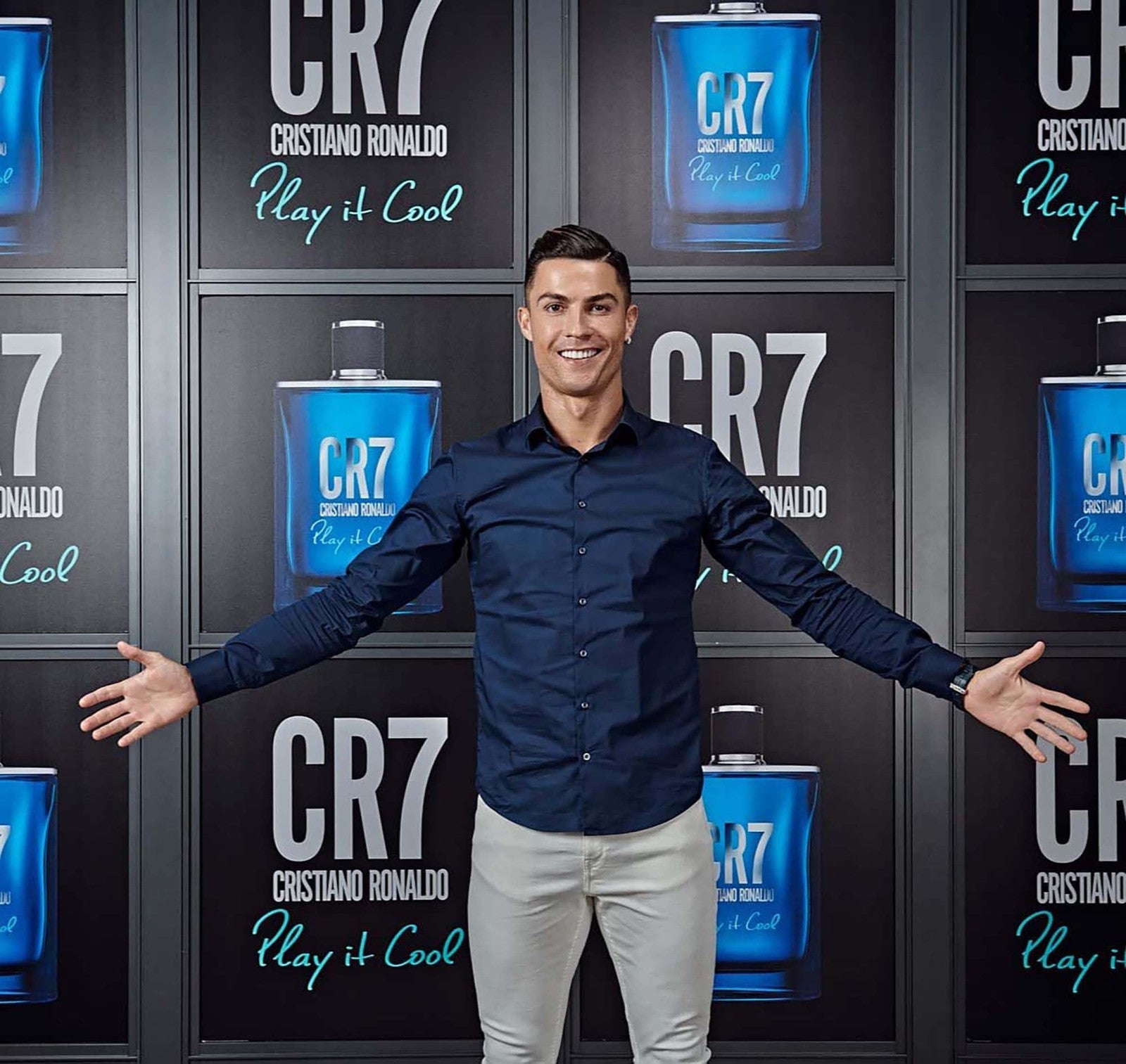 Cristiano Ronaldo Cr7 Play It Cool Edt Spray 3.4 Oz Men, 3.4 Oz