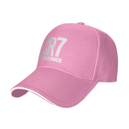 CR7 Cristiano Ronaldo Unisex Snapback Baseball Cap - New Outdoor Autumn Sun Hat 2024
