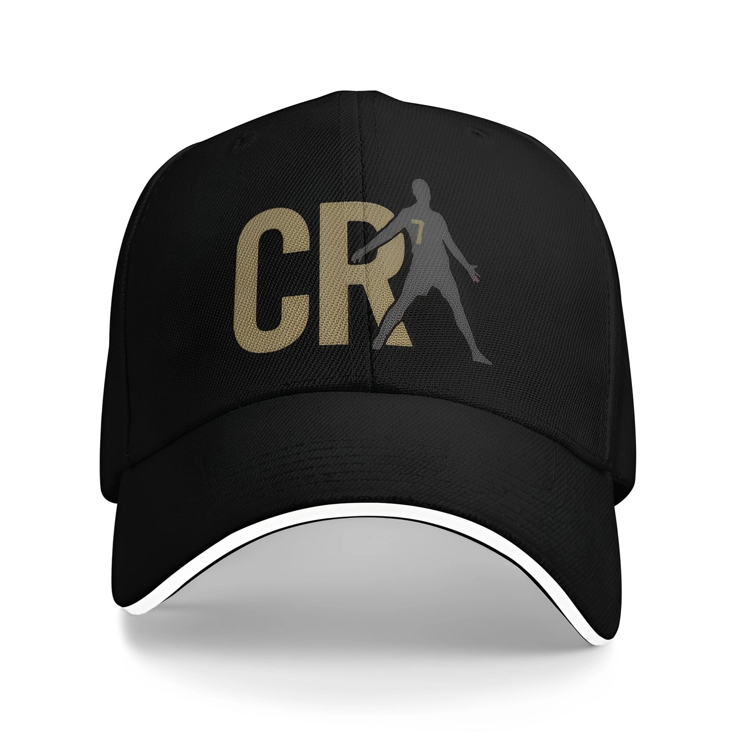 CR7 Ronaldo Signature Adjustable Hat - Unisex Fashion Baseball Cap for Autumn and Sun Protection