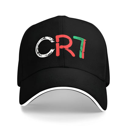 CR7 Ronaldo Signature Adjustable Hat - Unisex Fashion Baseball Cap for Autumn and Sun Protection